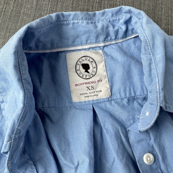 Talula boyfriend fit button up - xs - Picture 2 of 3